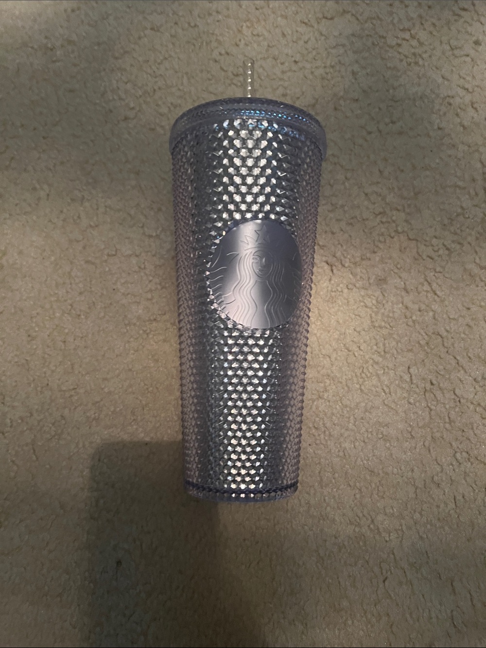 Starbucks Iridescent Studded Tumbler in Pale Purple